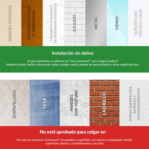 Ganchos 3m De Uso General Command Grandes