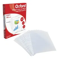 Comprar Protectores De Hojas Carta Oxford C\u002F100 Pzs Para Carpeta