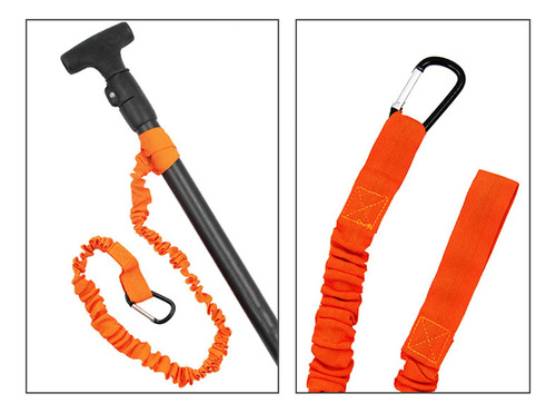 2 Correa De Paleta Para Kayak, Soporte Para Caña De Naranja