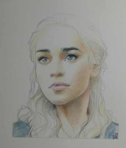 Retratos A Lapices De Colores