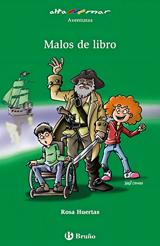 Malos de libro (Castellano - A PARTIR DE 10 AÑOS - ALTAMAR), de Huertas, Rosa. Editorial BRUÑO, tapa pasta dura, edición edicion en español, 2021