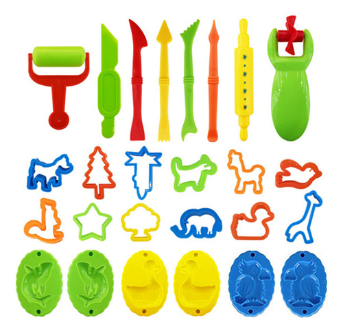 Moldes De Arcilla, Cortadores De Colores Aleatorios, 26 Unid