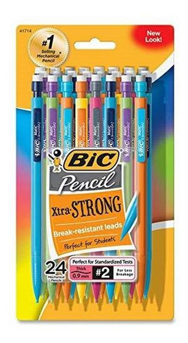 Bic Xtra Strong # 2 Lápices Mecánicos, 0,9 Mm Diámetro De Lo