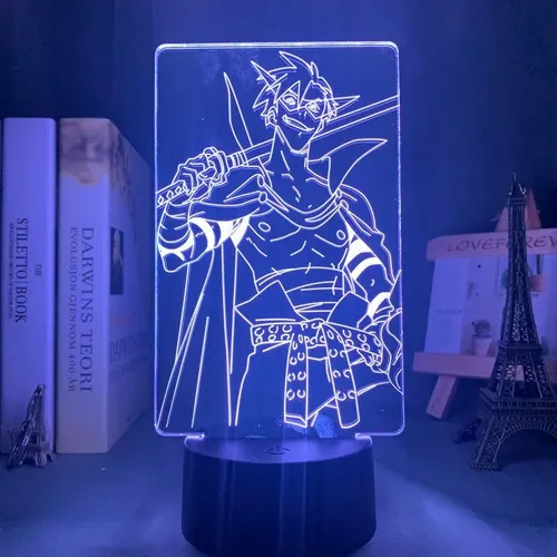 Práctico Luz De Noche Lámpara Tengen Toppa Gurren Lagann