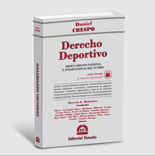 Derecho Deportivo - Crespo - Estudio