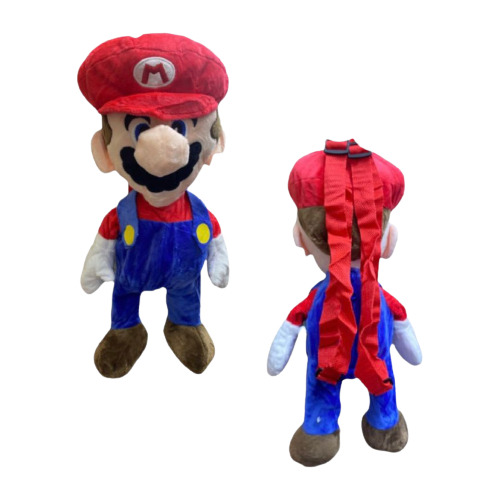 Bolso Peluche Mario Bros Pokemon Con Luces Kawaii L