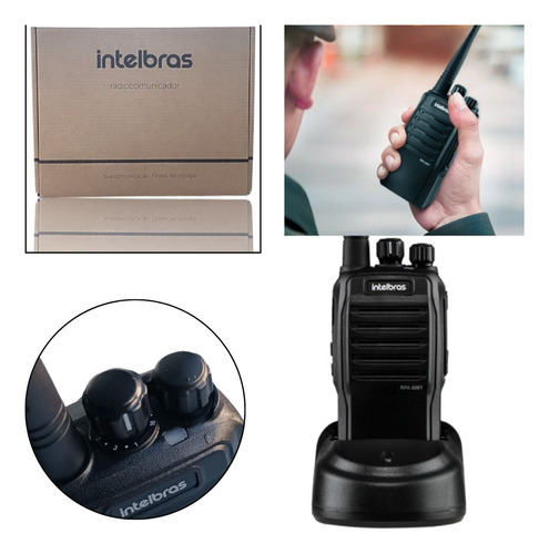 Radio Comunicador Intelbras Rpa 6001 Uhf Ht Profissional 4w
