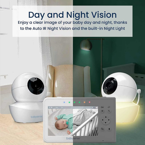 Imagen 6 de 9 de Babysense Video Monitor Para Bebés