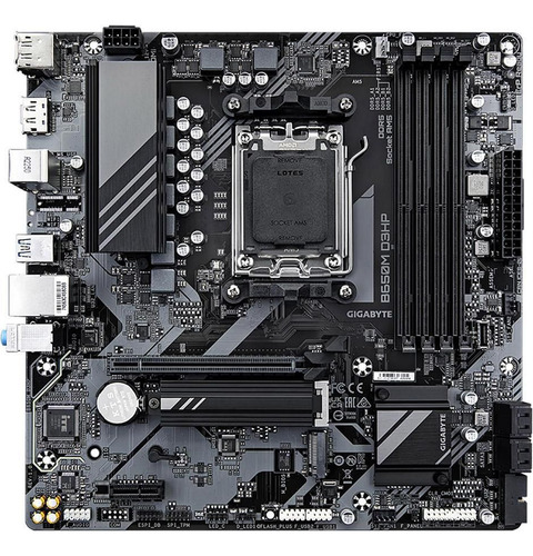 Tarjeta Madre Gigabyte Micro-atx B650m D3hp Am5 192gb Ddr5