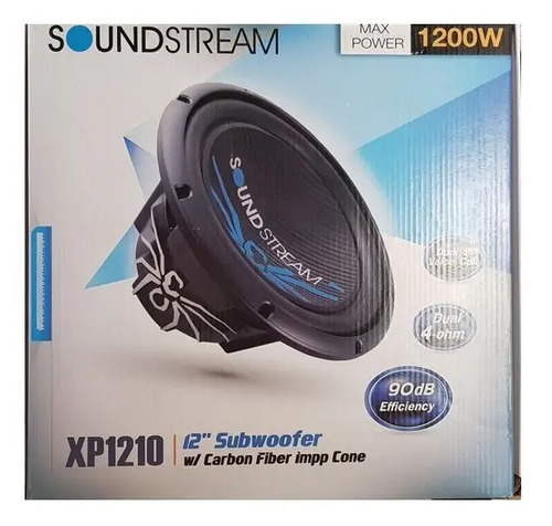 Subwoofer Soundstream Xp-1210 Doble 