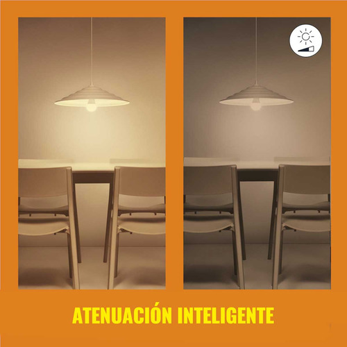 Foco Inteligente WiZ luz fría dimeable perfecto para iluminar espacios de manera uniforme y eficiente controlable por Wi-Fi y altavoz inteligente