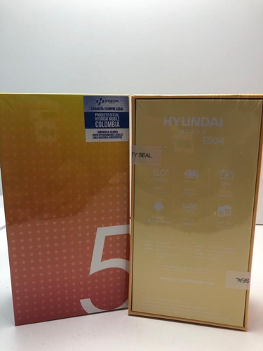 Celular Hyundai Mobile E504 Negro