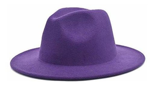 1920s Panamá Fedora Hat Cap Para Mujer Pure Bright Color Jaz