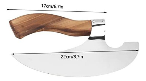 Machado De Pizza De Aço Viking Feito À Mão, Ferramentas A