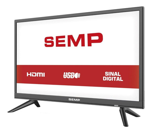 TV Semp 24S1300 LED Android TV HD 24" 127V/220V