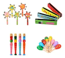 Comprar Kit Instrumentos Musicales Niños Infantil X 4 Unidades