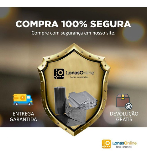 Lona Polietileno 10x5 Transparente Multiuso Impermeável
