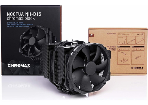 Noctua Nh-d15 Cromax Color Negro