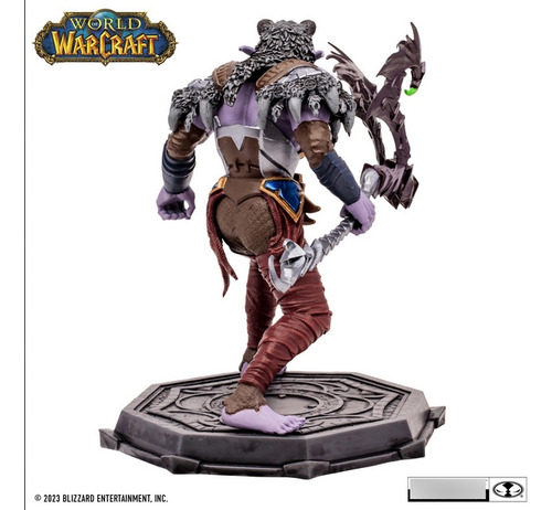 Muñeco Accion Mcfarlane 16cm World Of Warcraft Elfo M 166700