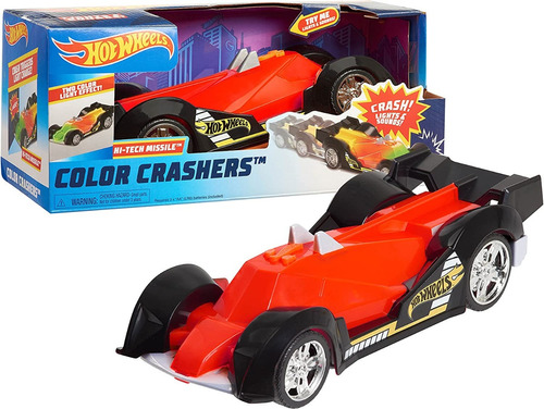 Hot Wheels Color Crashers Grande Luz Sonido Original Mattel
