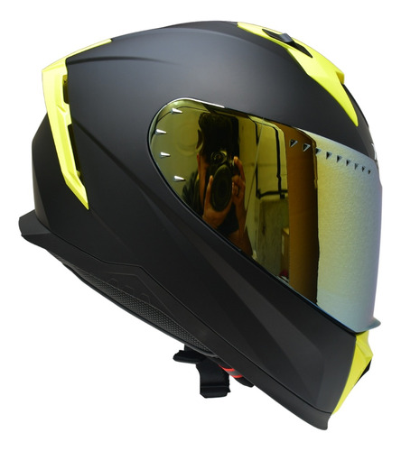 Casco Integral Para Motociclista Xtrong Xtr-m69 Con Spoiler