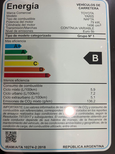 Toyota Yaris 1.5 107cv S