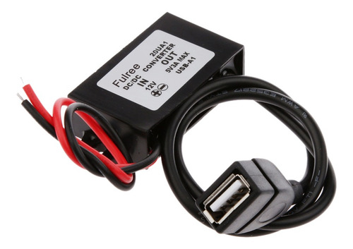 Módulo Reductor Dc-dc 12 V A 5 V 3 A 15 W Usb
