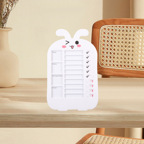 T Tarjeta Con Reloj De Autodisciplina Para Niños, Nota De