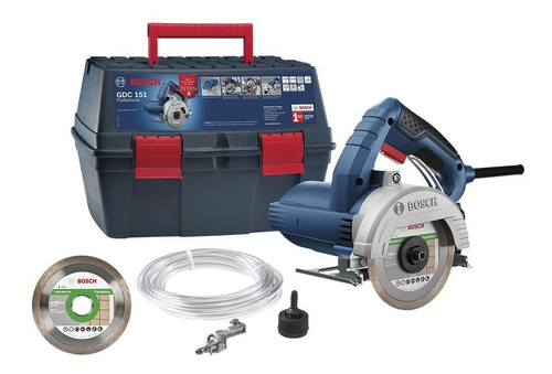 Imagem 10 de 12 de Serra Mármore A Úmido Bosch Gdc 151 Titan 1500w 110v