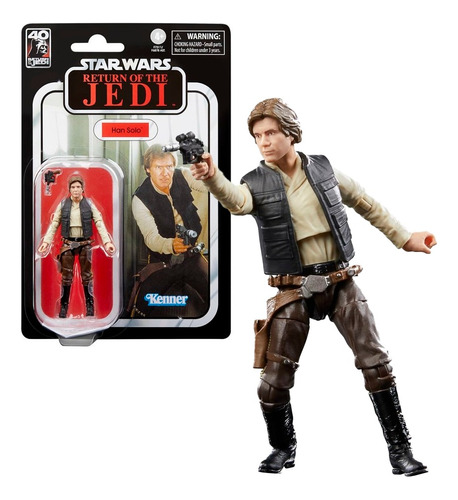 Figura Han Solo 40th Return Of The Jedi - Hasbro
