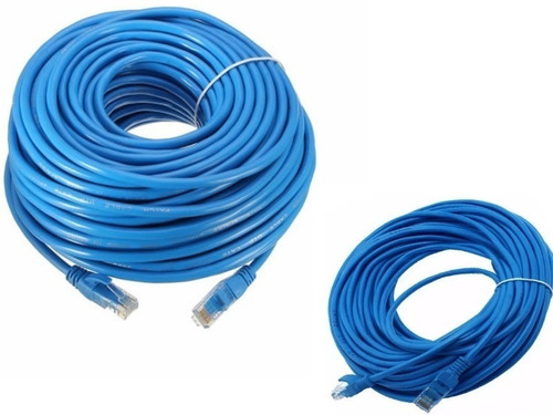 Patch Cord Certificado 15 Metros Cable Red Utp Cat 6 Cat6