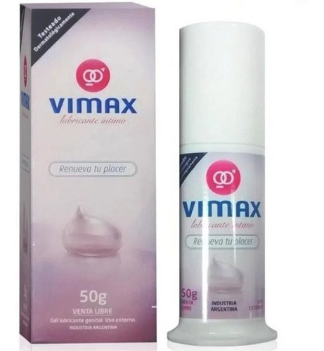 Vimax Gel Lubricante Intimo Con Bomba Dispensadora X 50g