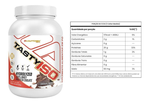 Whey Protein Hidro/iso Adaptogen - Chocolate Truffle (2lbs)