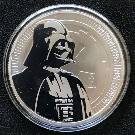 Moneda de Plata "Darth Vader" .999 2017-Star Wars 1oz 