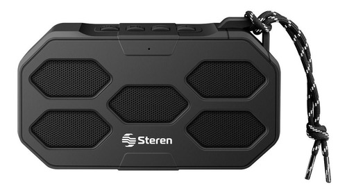 Bocina Steren Boc-8330 Portátil Con Bluetooth Negra