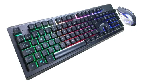 Teclado Y Mouse Noga Nkb-089 Rgb Negro