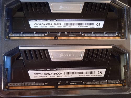 Imagem 4 de 7 de Memória Corsair Vengeance Pro 16gb 4x4 Ddr3 1600mhz