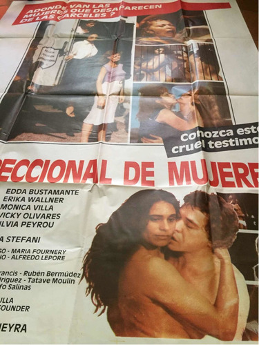 Poster Correccional De Mujeres E. Bustamante Perisse 1986