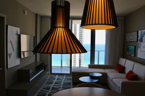 Miami Renta Temporal/vacacional 2 Habitaciones 2 Baños Vista Al Mar !