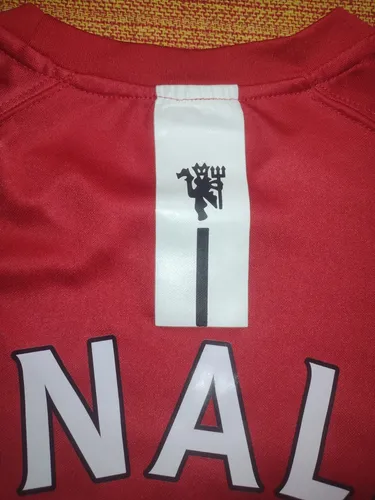 Camisa Manchester United 2007/2008 Nike #7 C. Ronaldo - P