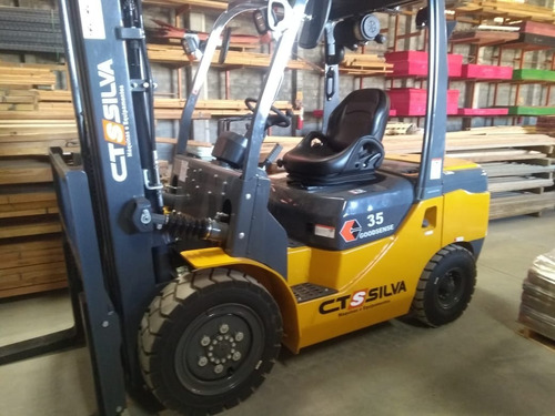 Imagem 6 de 9 de Empilhadeira Goodsense Diesel 3500kg - Torre Triplex 4.5m