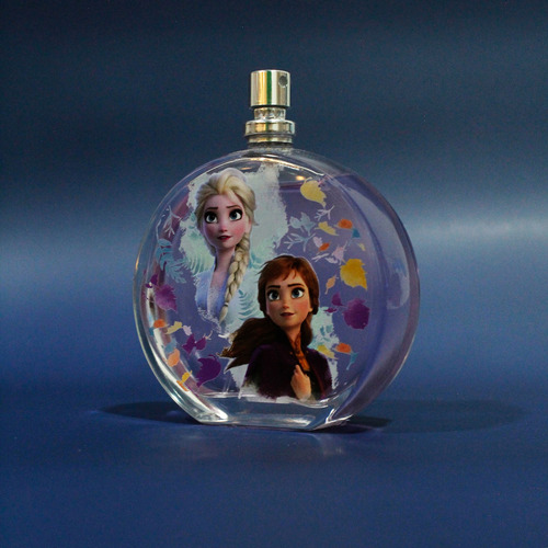 Set De Regalo Frozen Perfume Mochila Y Brillo Con Pompon