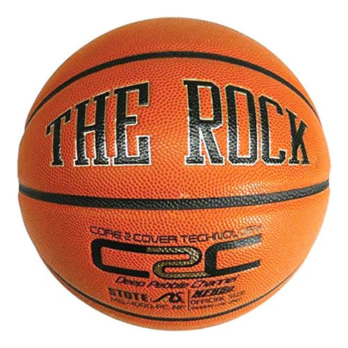 The Rock Baloncesto Oficial De Cuero Compuesto De 28.5