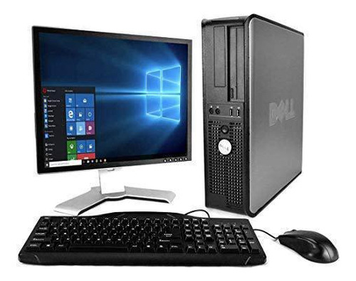 Cpu Dell 380 Optiplex Core 2 Duo 8gb 160gb Wifi + Monitor 17