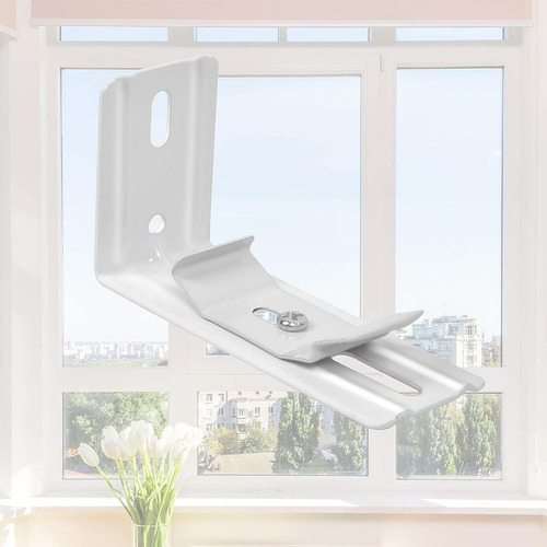 8cm Soporte Cortina Roller-doble Función De Anclaje 12 Unid