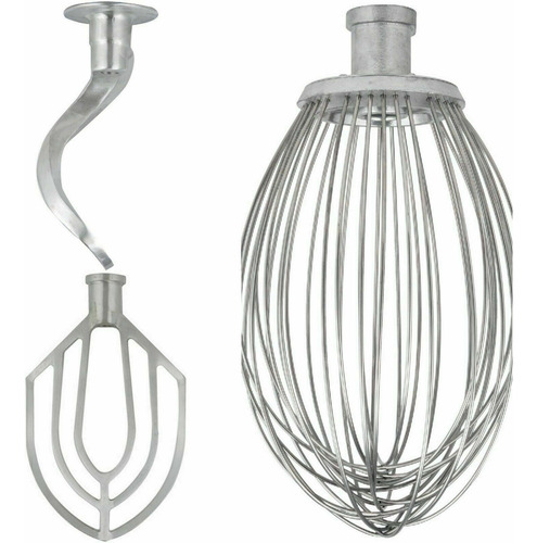 30 Qt Attachment Set Dough Hook Wire Whip Flat Beater Fo Bbv