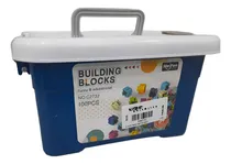 Comprar Valija Bloques Encastre Didáctico Juego Educativo 100 Pzas