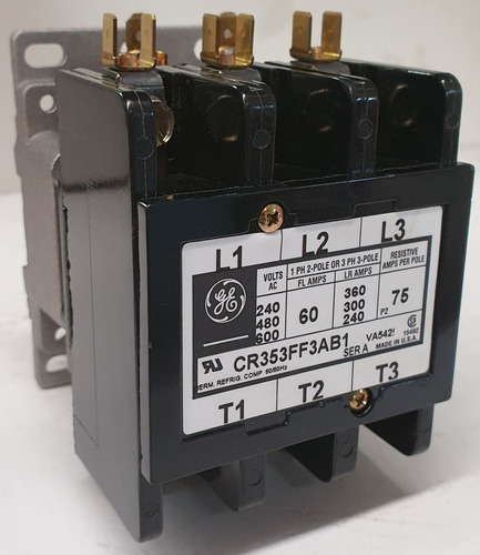 Imagen 1 de 7 de Contactor Ge De Control Definido Cr353ff3ab1