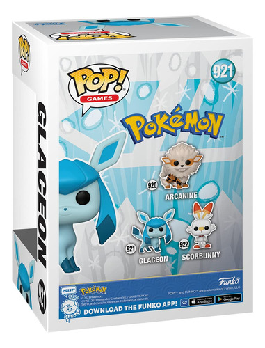 Funko Pop Glaceon 921 - Pokémon
