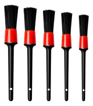 Comprar 2 Sets 5 Brochas Limpieza Detallado Automotriz Cepillo Coche